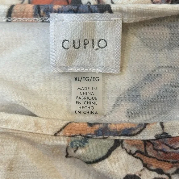 EUC Cupio Women’s Floral Long Sleeve Top - Picture 3 of 5